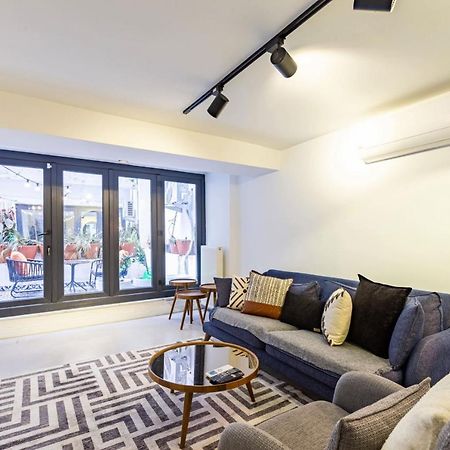 Excellent Flat With Lovely Backyard In Cihangir Isztambul Kültér fotó